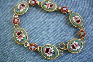 Vintage-Italy-Marked-Micro-mosaic-Bracelet-pic-1o-720-15-0